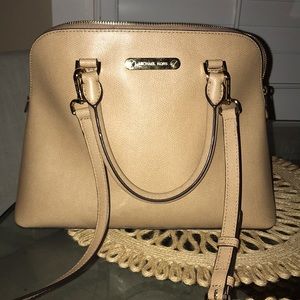 Michael Kors Truffle Leather Satchel